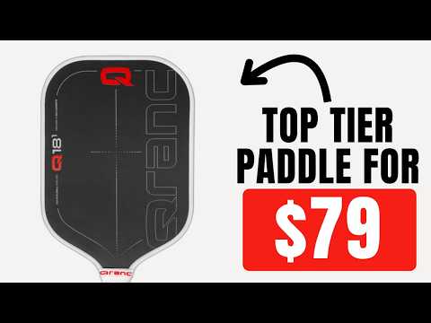 Pickleball Playbook reviews the Qranc Q18 pickleball paddle
